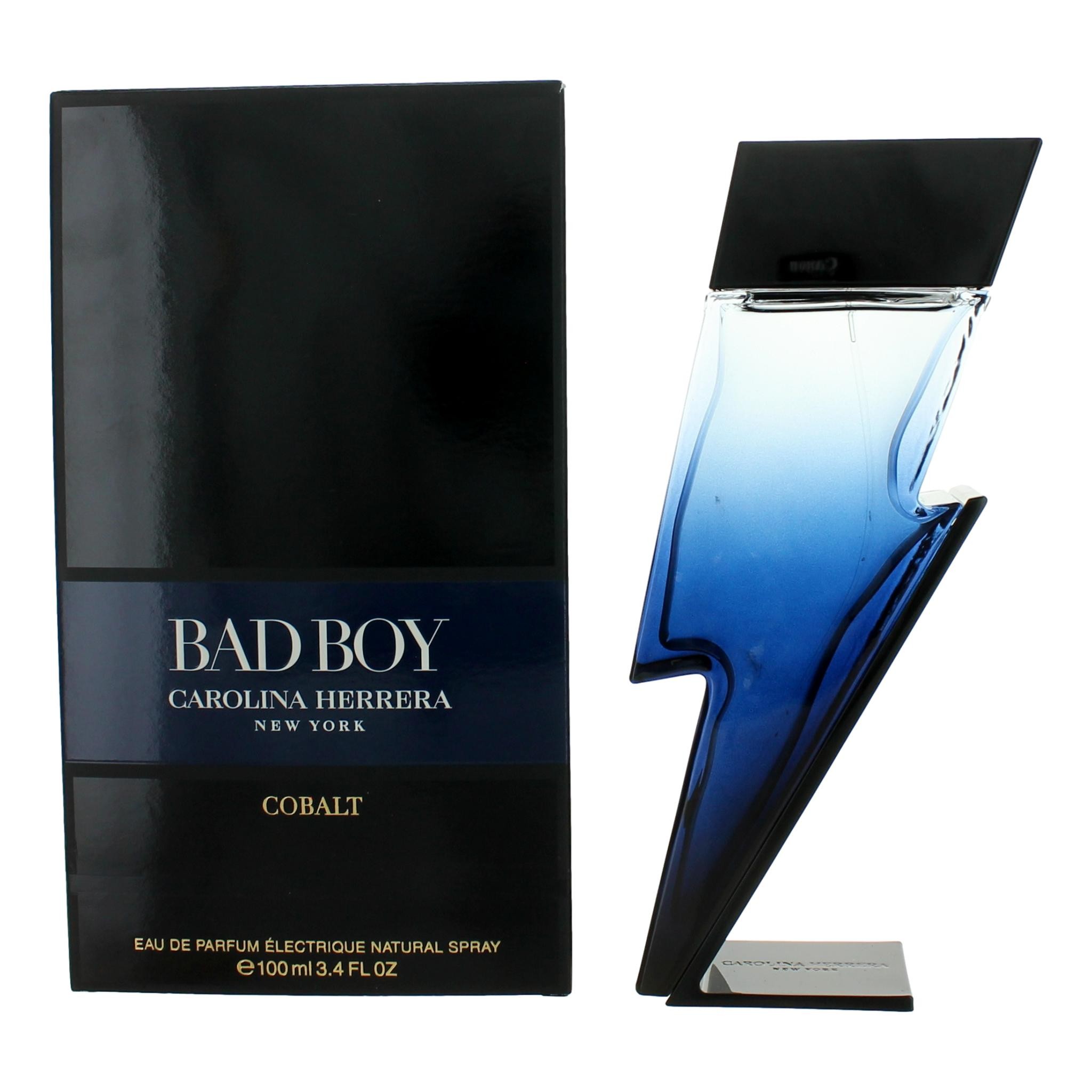 Bad Boy Cobalt by Carolina Herrera 3.4 oz Eau de Parfum Spray for Men