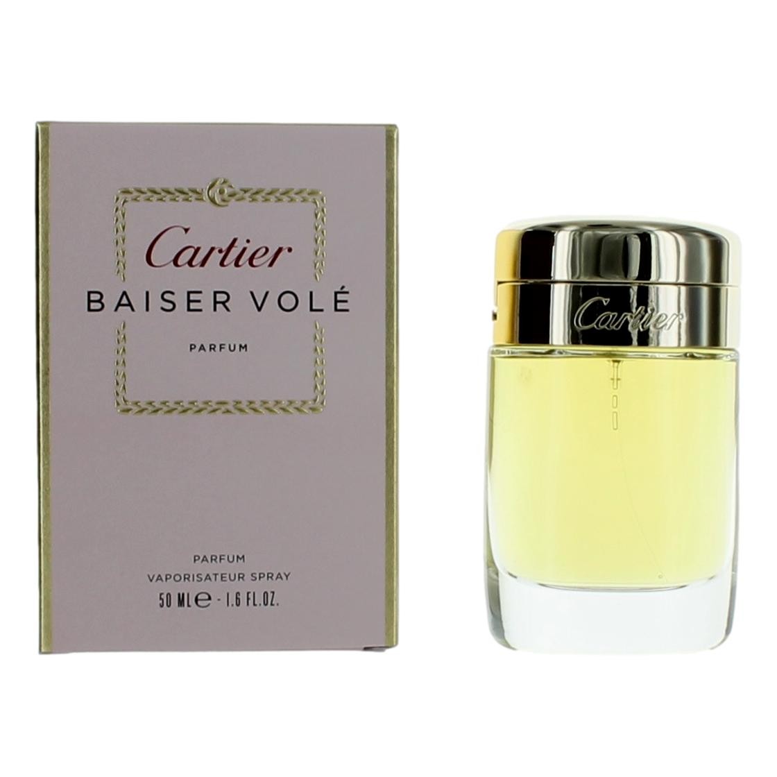 Baiser Vole by Cartier 1.6 oz Parfum Spray for Women