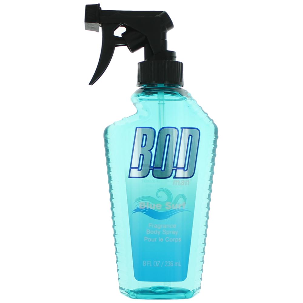 Bod Man Blue Surf by Parfums De Coeur 8 oz Frgrance Body Spray for Men