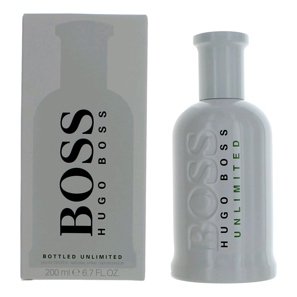 Boss Bottled Unlimited by Hugo Boss 6.7 oz Eau De Toilette Spray for Men