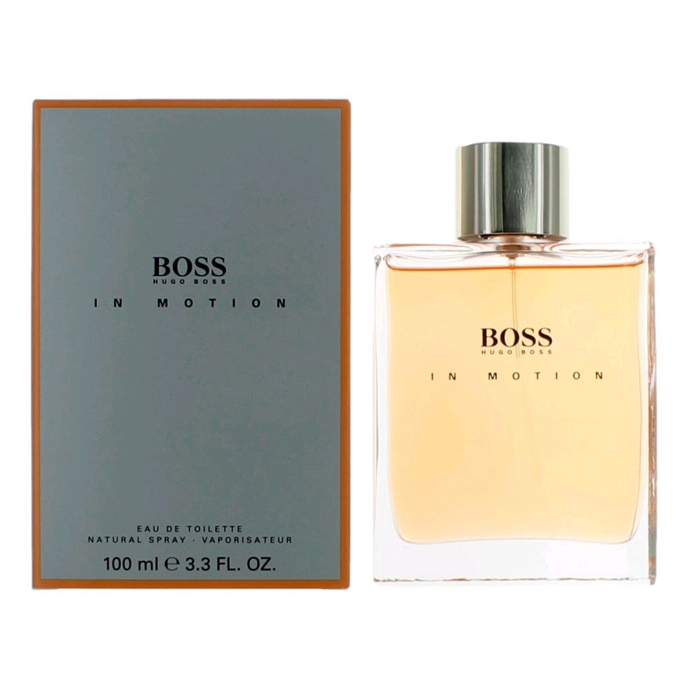 Boss in Motion by Hugo Boss 3.3 oz Eau De Toilette Spray for Men