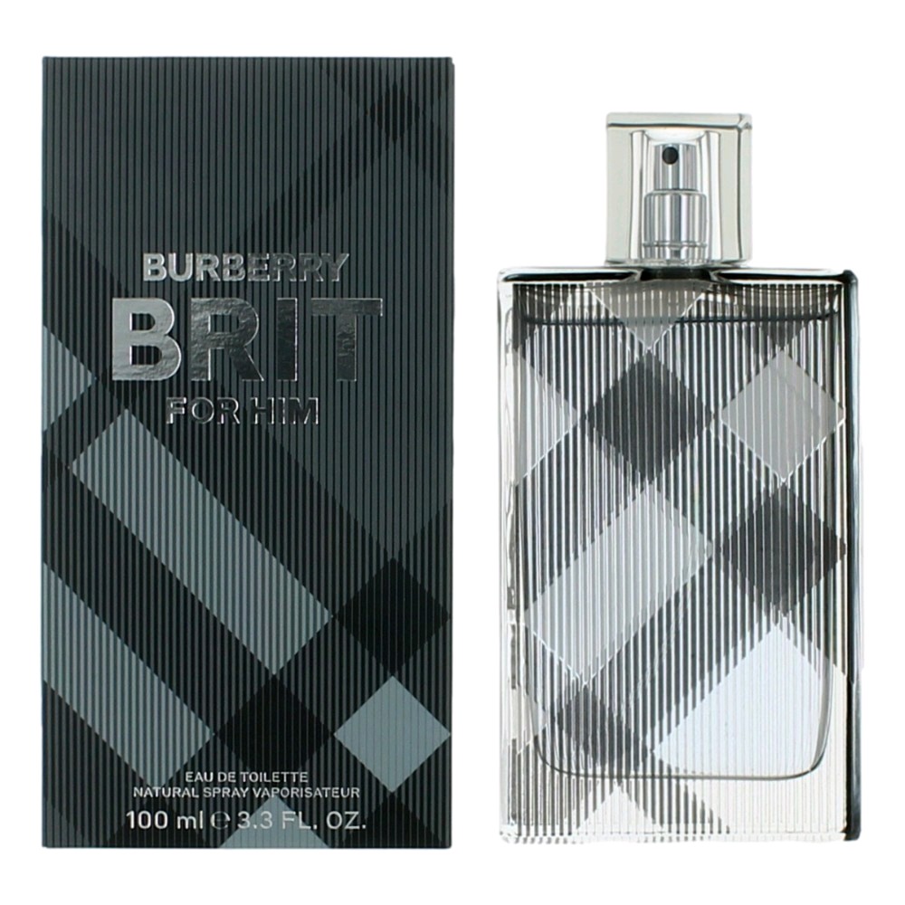 Brit by Burberry 3.3 oz Eau De Toilette Spray for Men