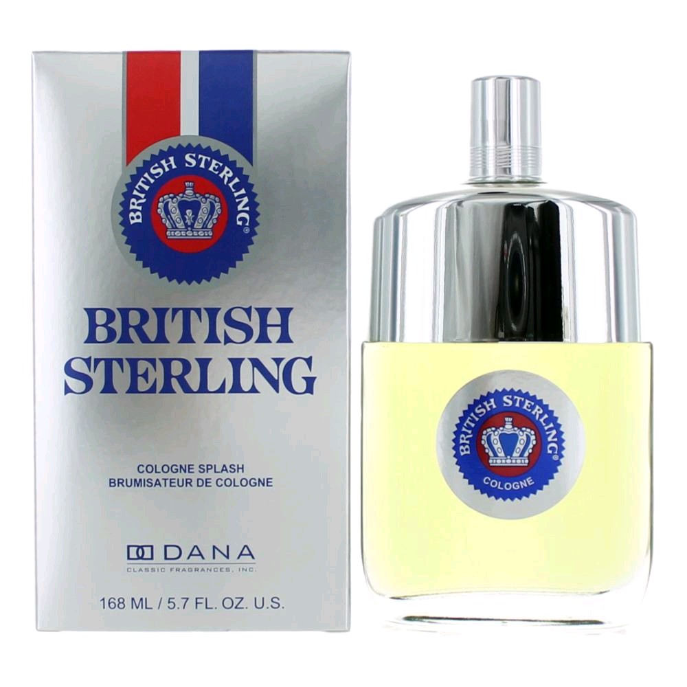British Sterling by Dana 5.7 oz Eau De Cologne Splash for Men