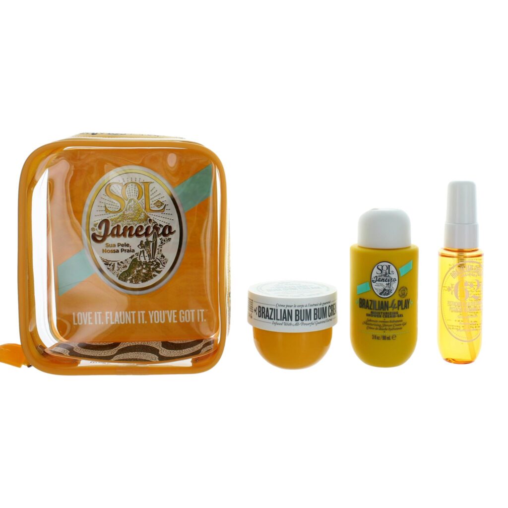 Bum Bum Jet Set by Sol De Janeiro 3 Piece Gift Set