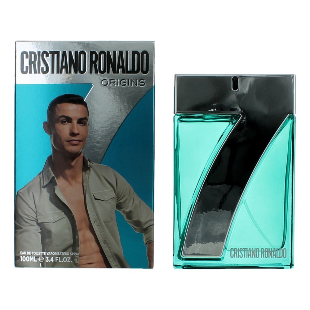 CR7 Origins by Cristiano Ronaldo 3.4 oz Eau De Toilette Spray for Men