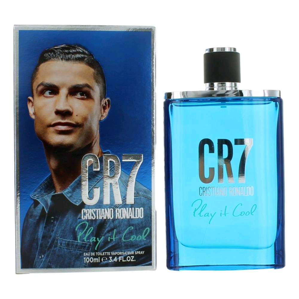 CR7 Play It Cool by Cristiano Ronaldo 3.4 oz Eau De Toilette Spray for Men