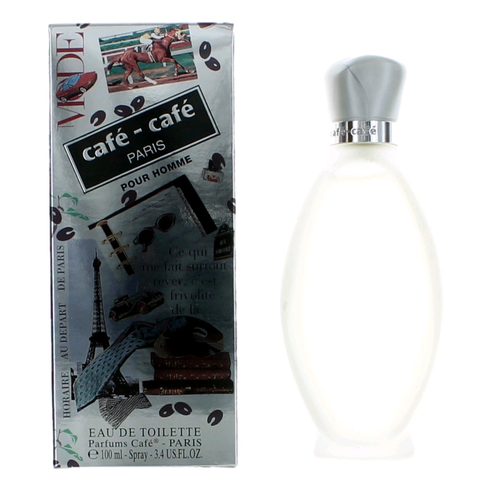 Cafe Cafe Paris by Cafe 3.4 oz Eau De Toilette Spray for Men