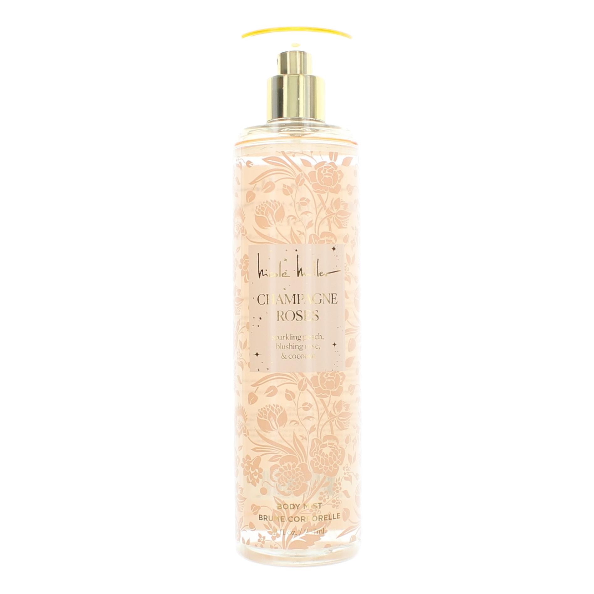 Champagne Roses by Nicole Miller 8 oz Body Mist for Women