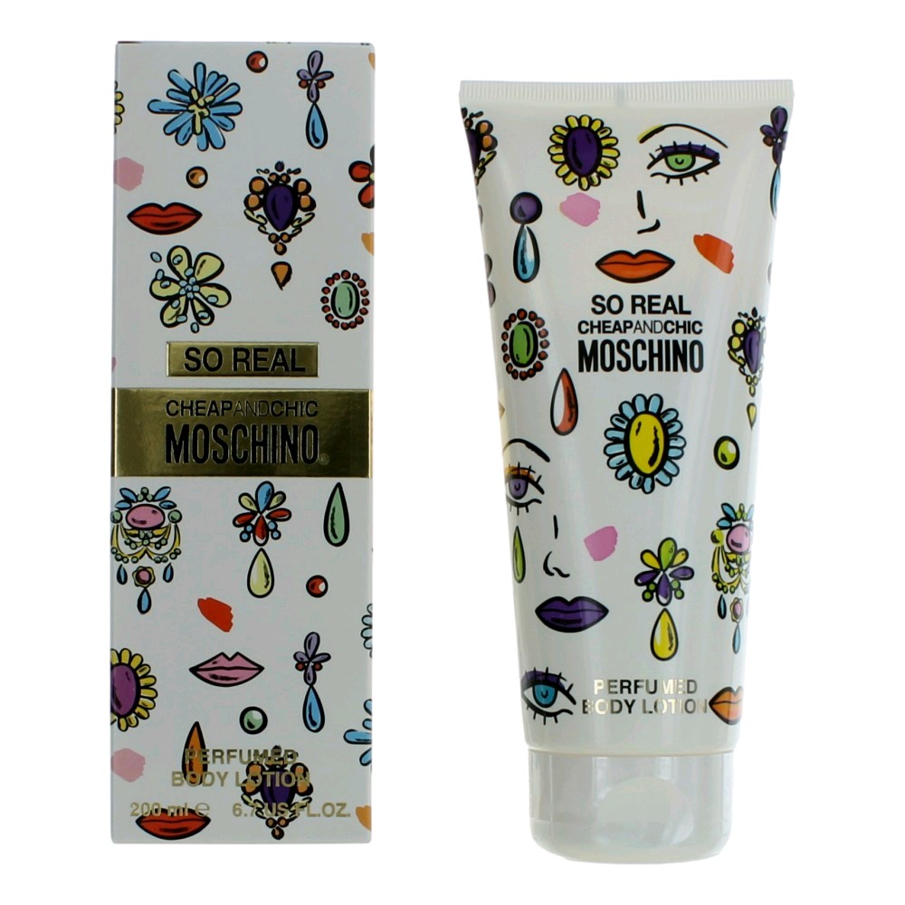 Cheap & Chic So Real by Moschino 6.7 oz Body Lotion for Women