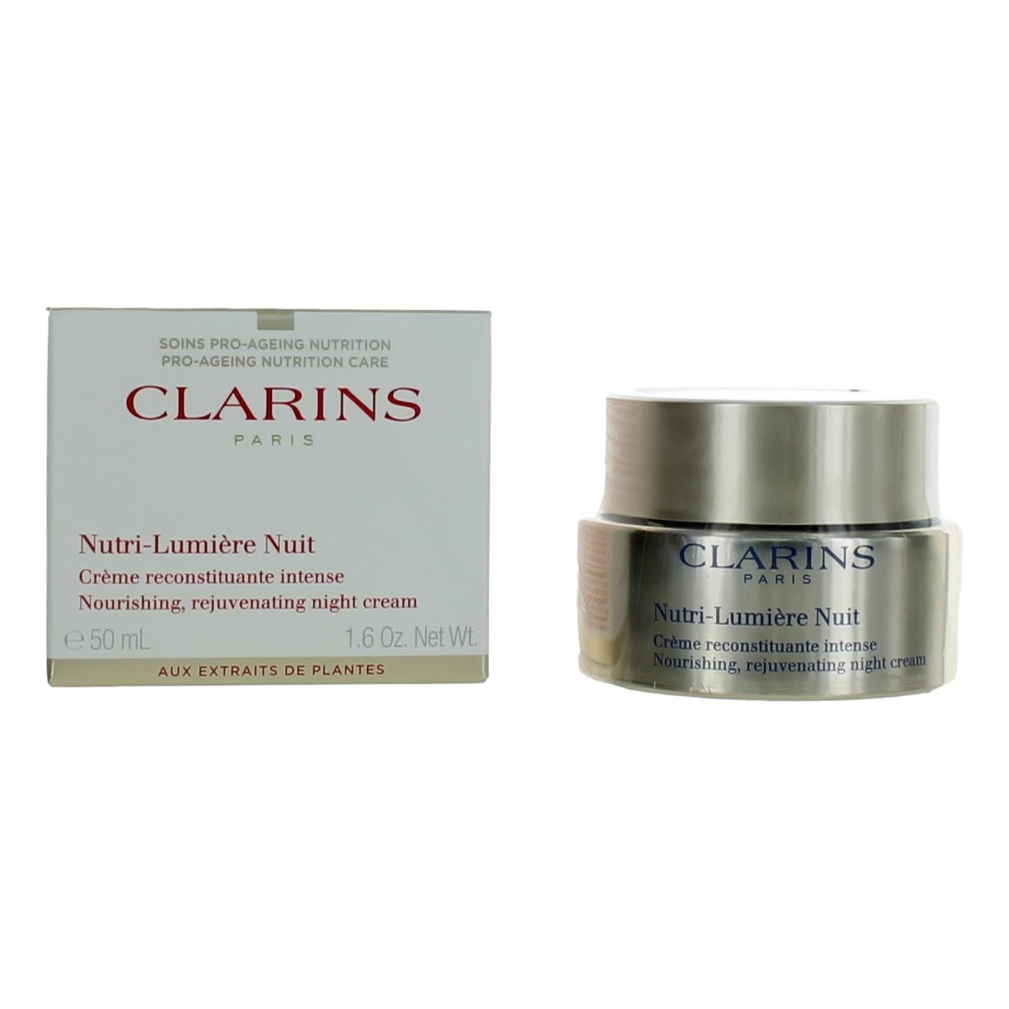 Clarins by Clarins 1.6 oz Nutri-Lumiere Nuit Night Cream