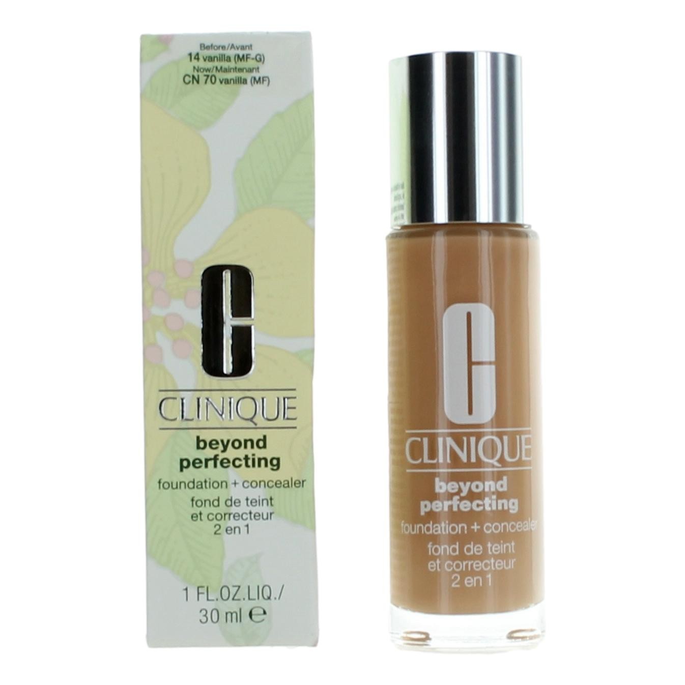 Clinique Beyond Perfecting by Clinique 1 oz Foundation + Concealer - CN 70 Vanilla