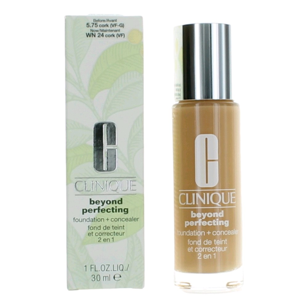 Clinique Beyond Perfecting by Clinique 1 oz Foundation + Concealer - WN 24 Cork