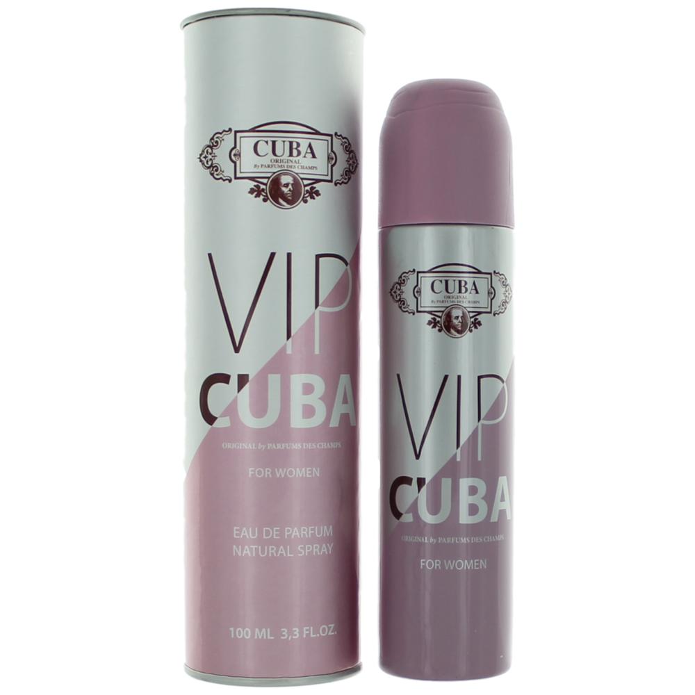 Cuba VIP by Cuba 3.4 oz Eau De Parfum Spray for Women