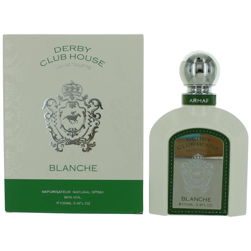 Derby Club House Blanche by Armaf 3.4 oz Eau De Toilette Spray for Men