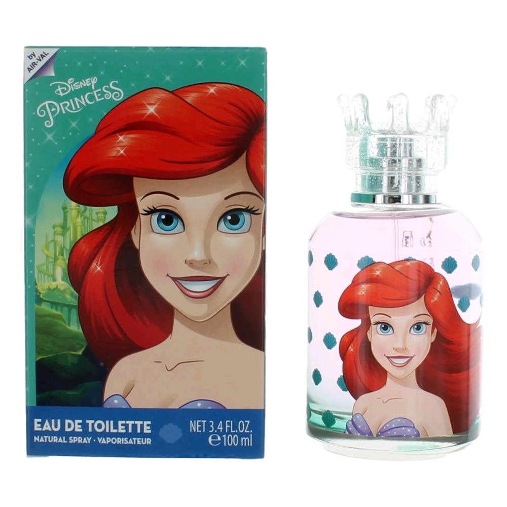 Disney Princess Ariel by Air-Val 3.4 oz Eau De Toilette Spray for Girls