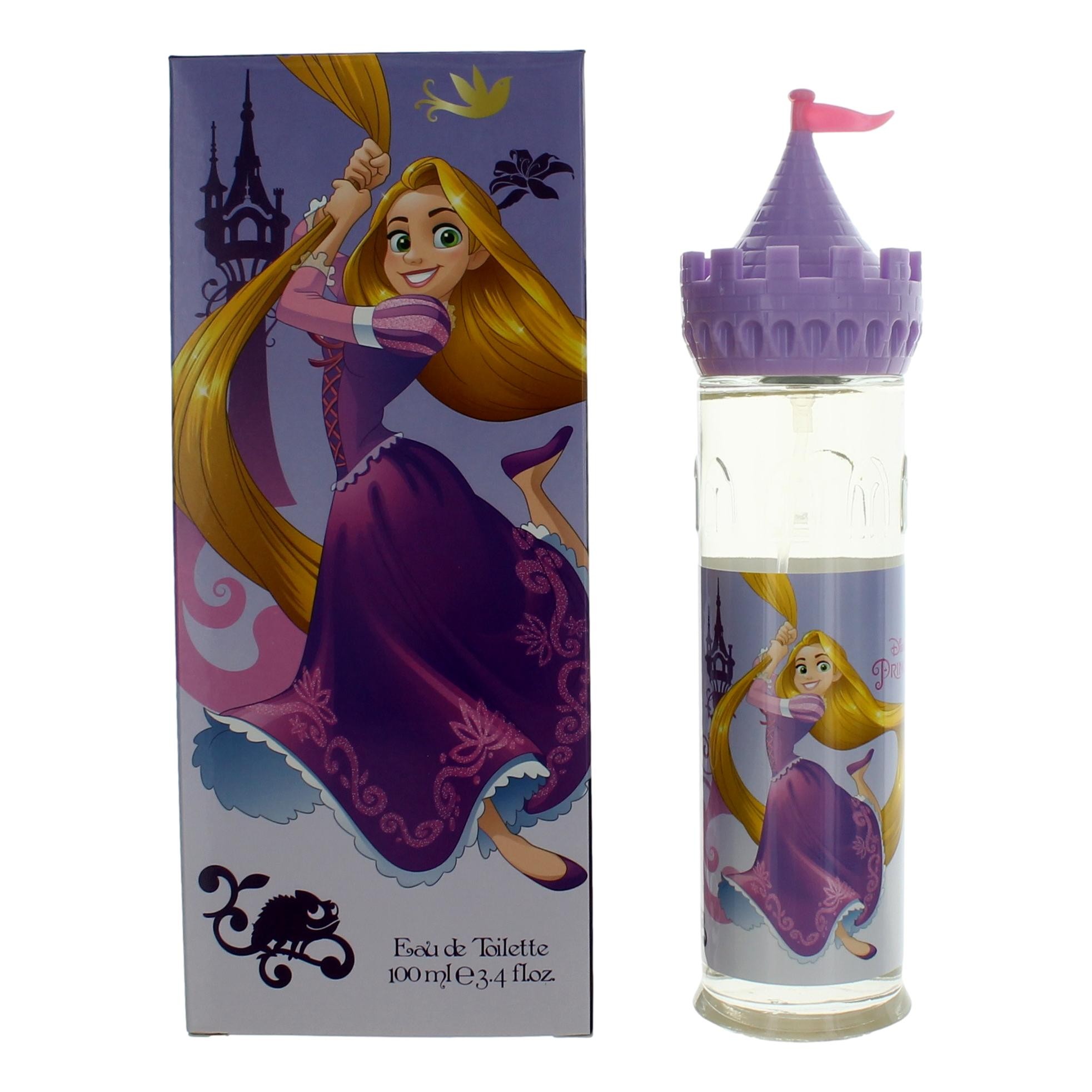 Disney Rapunzel Castle by Disney Princess 3.4 oz Eau De Toilette Spray for Girls