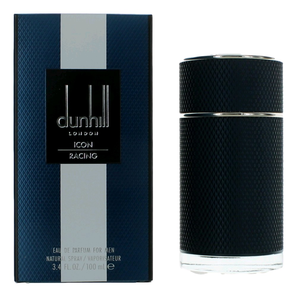 Dunhill Icon Racing Blue by Alfred Dunhill 3.4 oz Eau De Parfum Spray for Men