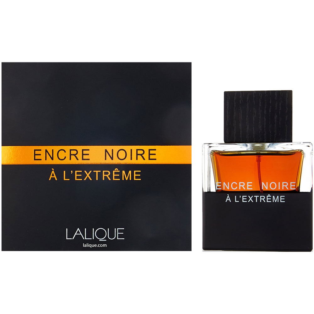 Encre Noire A L'Extreme by Lalique 3.3 oz Eau De Parfum Spray for Men