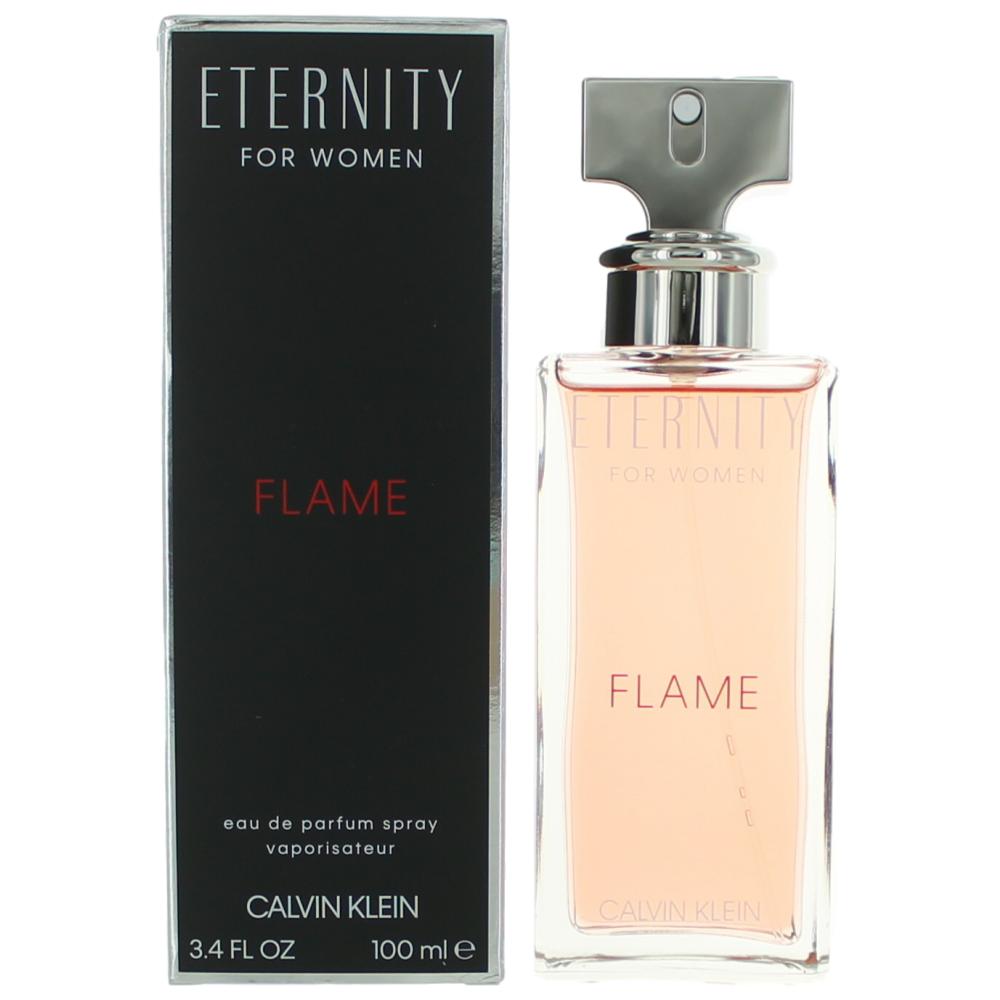 Eternity Flame by Calvin Klein 3.4 oz Eau De Parfum Spray for Women