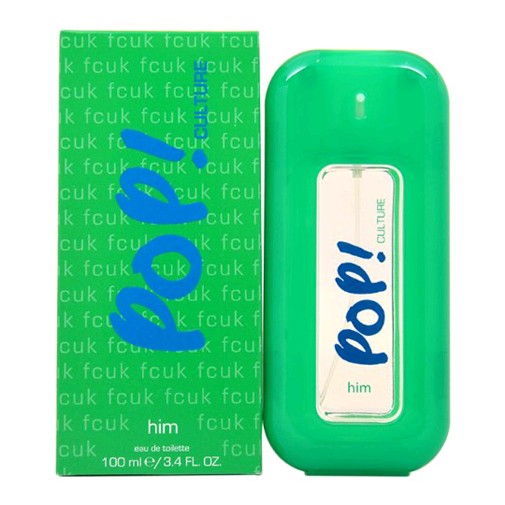 FCUK Pop Culture by French Connection 3.4 oz Eau De Toilette Spray for Men