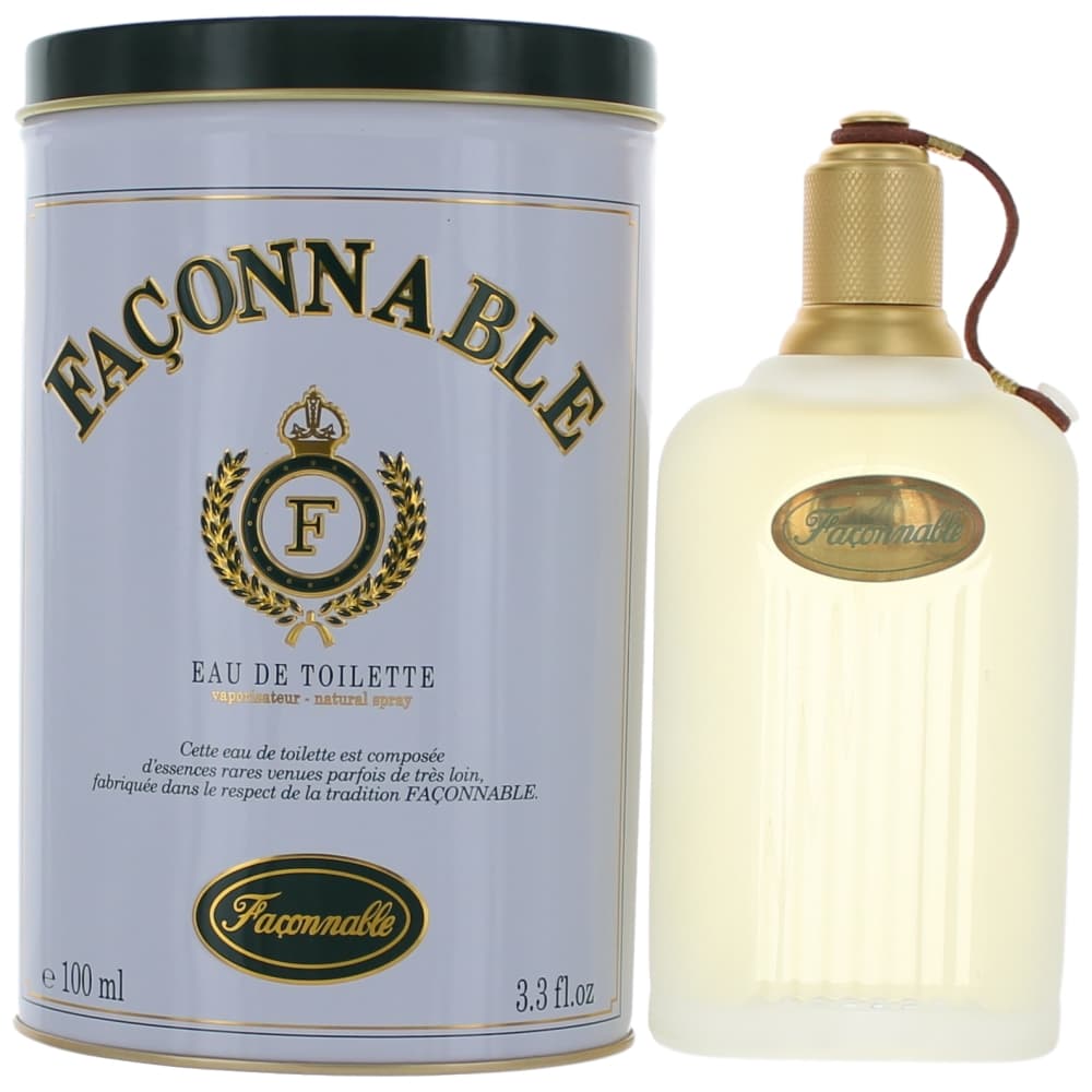Faconnable by Faconnable 3.3 oz Eau De Toilette Spray for Men