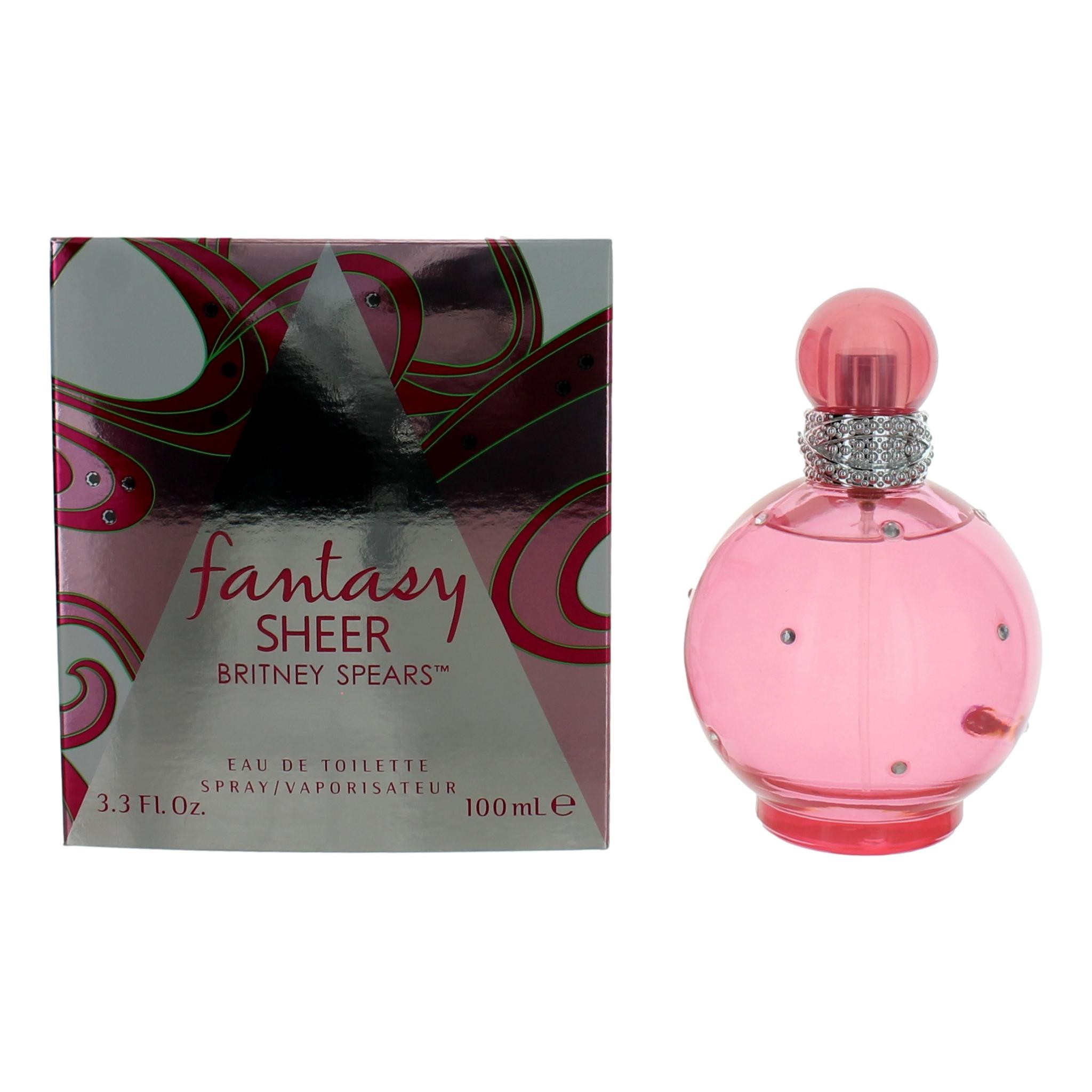 Fantasy Sheer by Britney Spears 3.3 oz Eau De Toilette Spray for Women