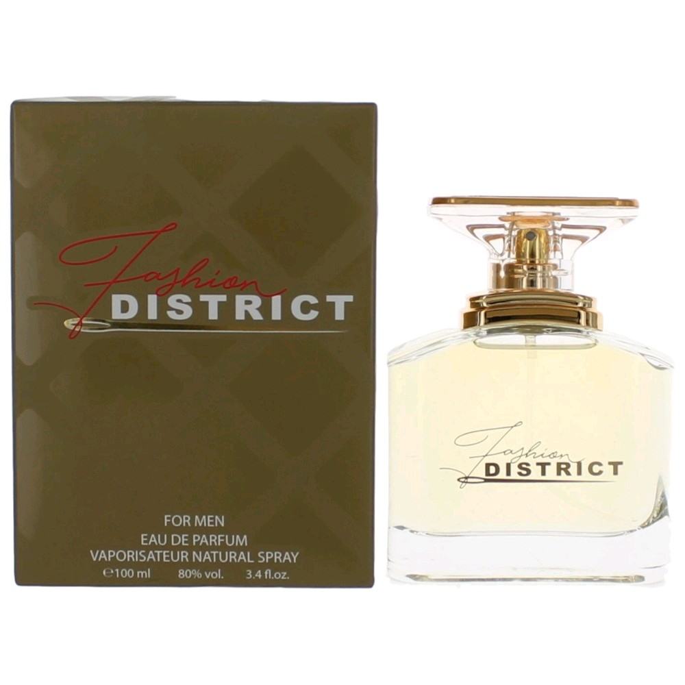 Fashion District by Fashion District 3.4 oz Eau De Parfum Spray for Men