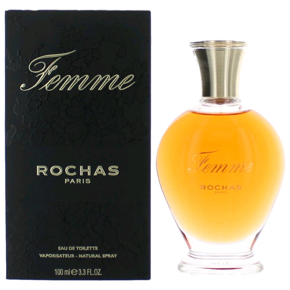 Femme by Rochas 3.3 oz Eau De Toilette Spray for Women