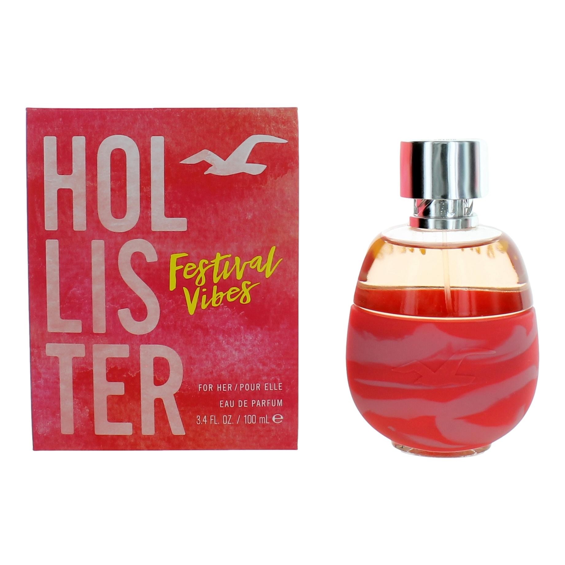 Festival Vibes by Hollister 3.4 oz Eau De Parfum Spray for Women