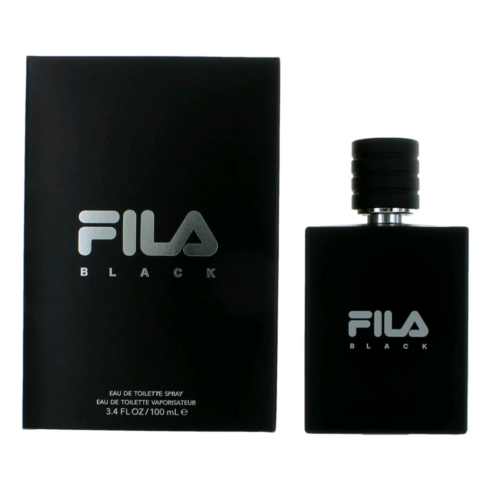 Fila Black by Fila 3.4 oz Eau De Toilette Spray for Men