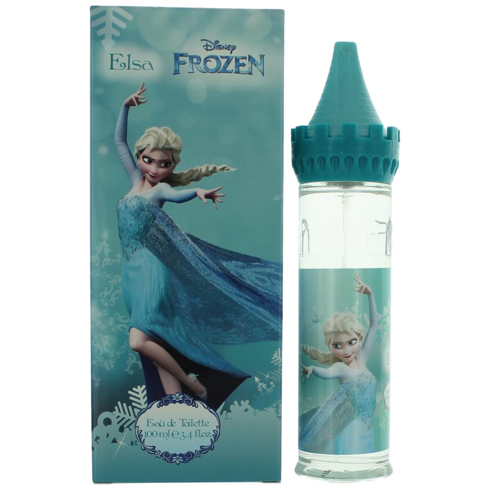 Frozen Elsa Castle by Disney Princess 3.4 oz Eau De Toilette Spray for Girls