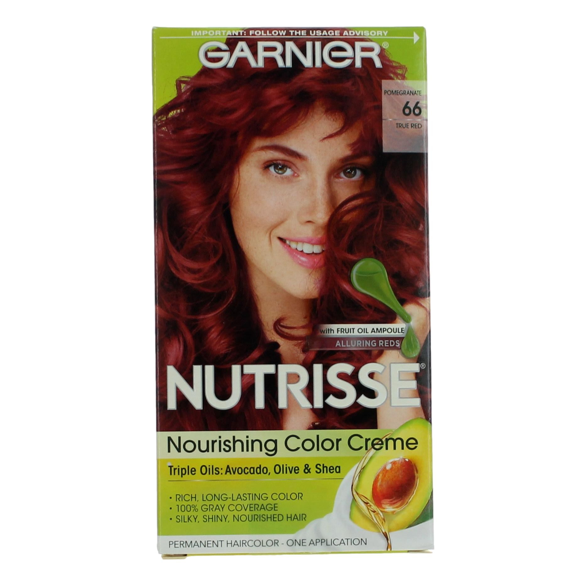 Garnier Hair Color Nutrisse Coloring Creme by Garnier Hair Color - Pomegranate 66