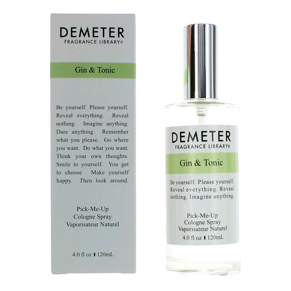 Gin & Tonic by Demeter 4 oz Cologne Spray for Unisex