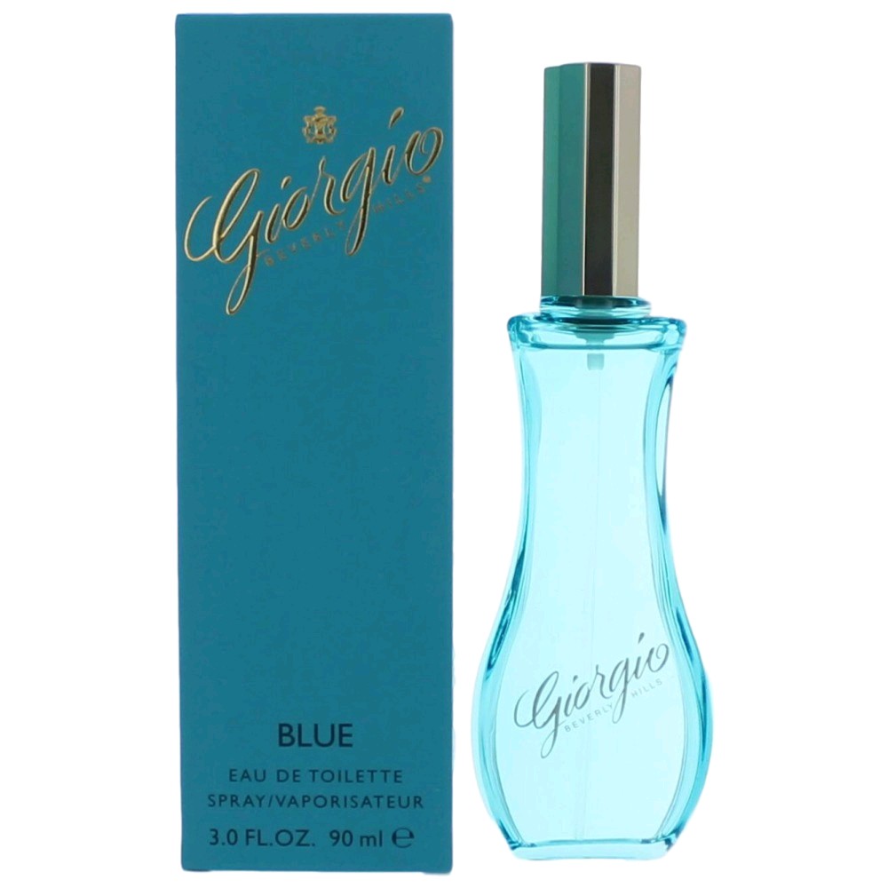 Giorgio Blue by Beverly Hills 3 oz Eau De Toilette Spray for Women