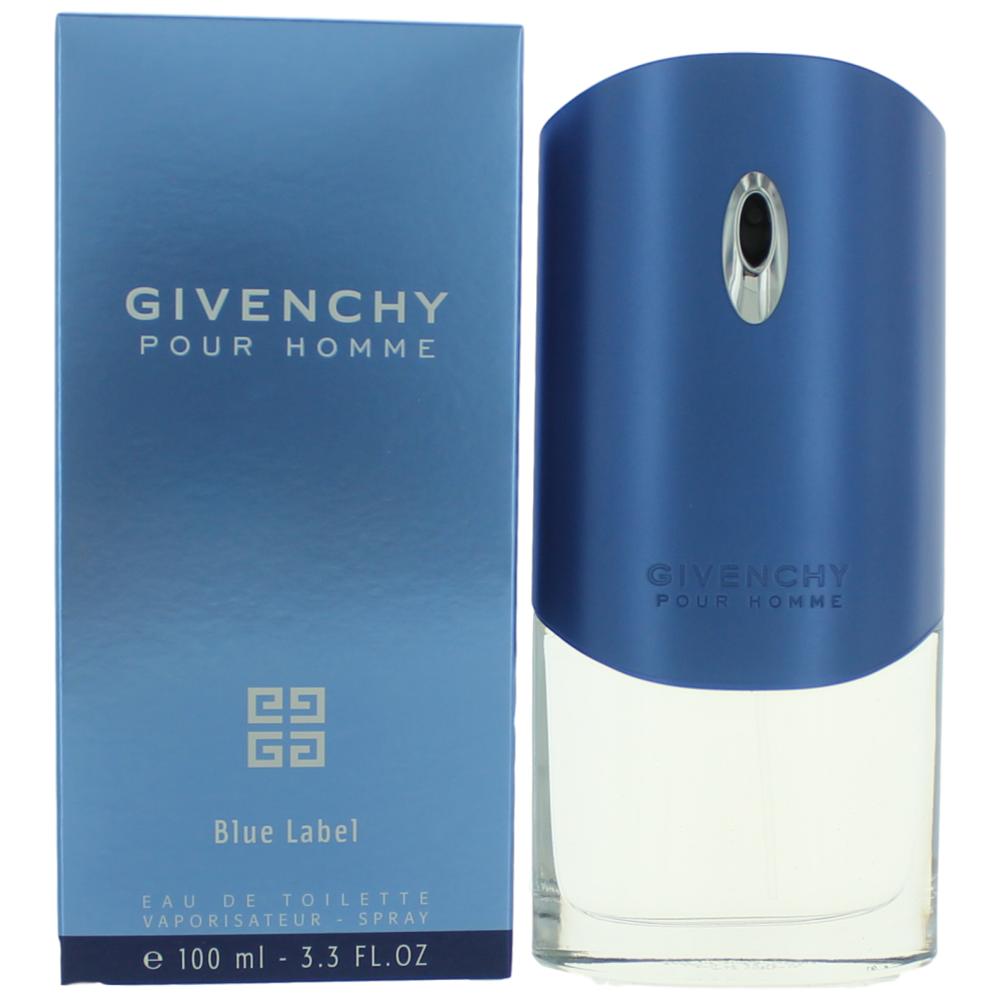 Givenchy Pour Homme Blue Label by Givenchy 3.3 oz Eau De Toilette Spray for Men