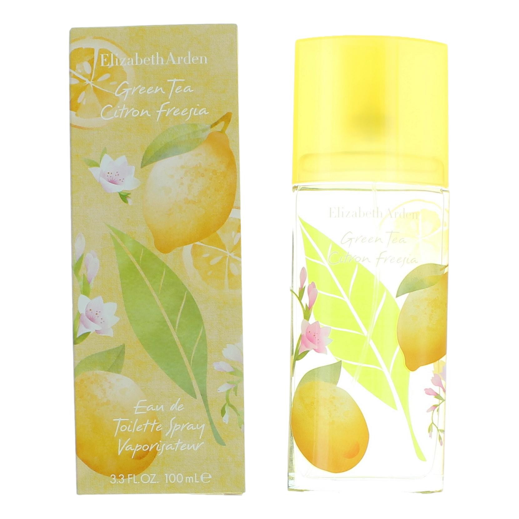 Green Tea Citron Freesia by Elizabeth Arden 3.3 oz Eau De Toilette Spray for Women