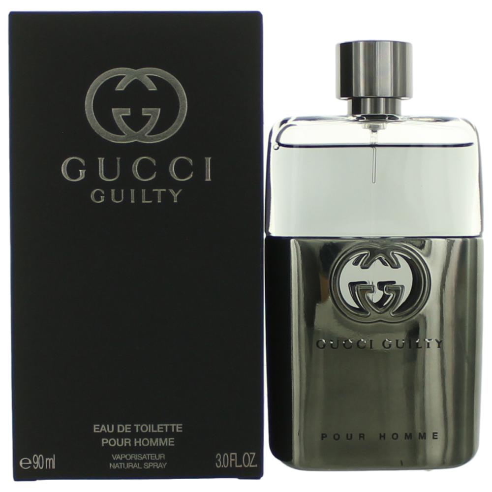 Gucci Guilty Pour Homme by Gucci 3 oz Eau De Toilette Spray for Men