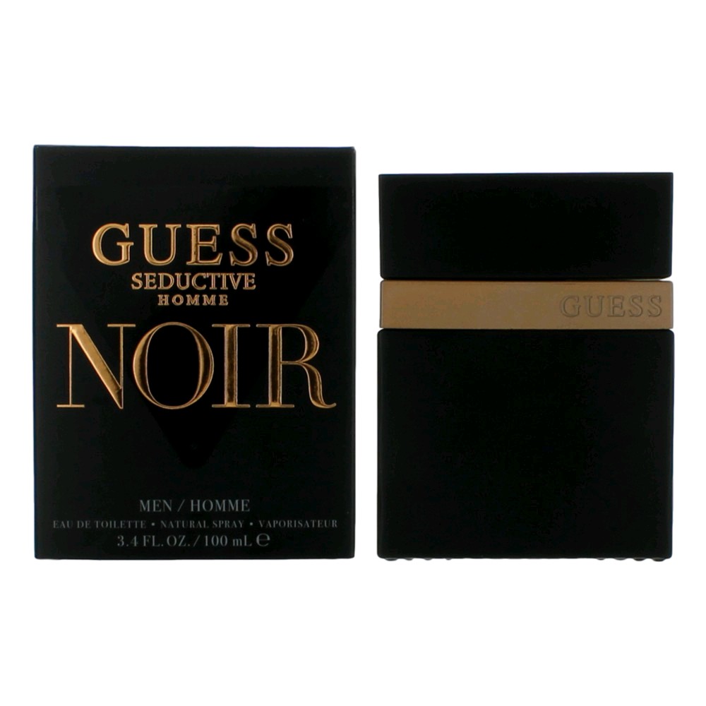 Guess Seductive Noir by Guess 3.4 oz Eau De Toilette Spray for Men