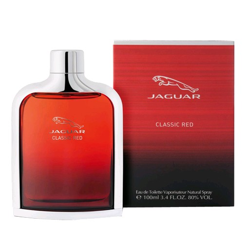 Jaguar Classic Red by Jaguar 3.4 oz Eau De Toilette Spray for Men
