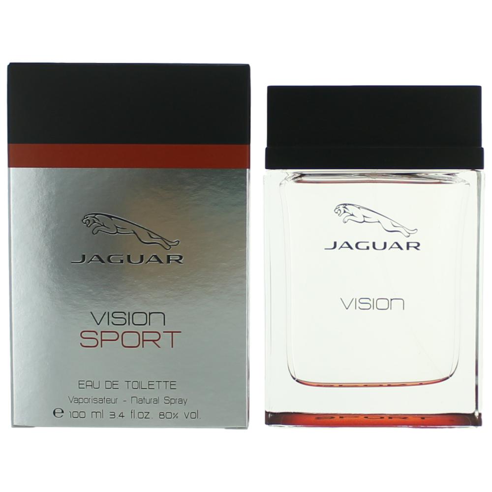 Jaguar Vision Sport by Jaguar 3.4 oz Eau De Toilette Spray for Men