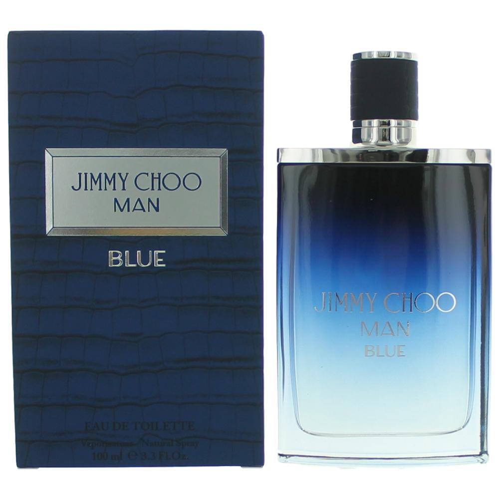 Jimmy Choo Man Blue by Jimmy Choo 3.3 oz Eau De Toilette Spray for Men