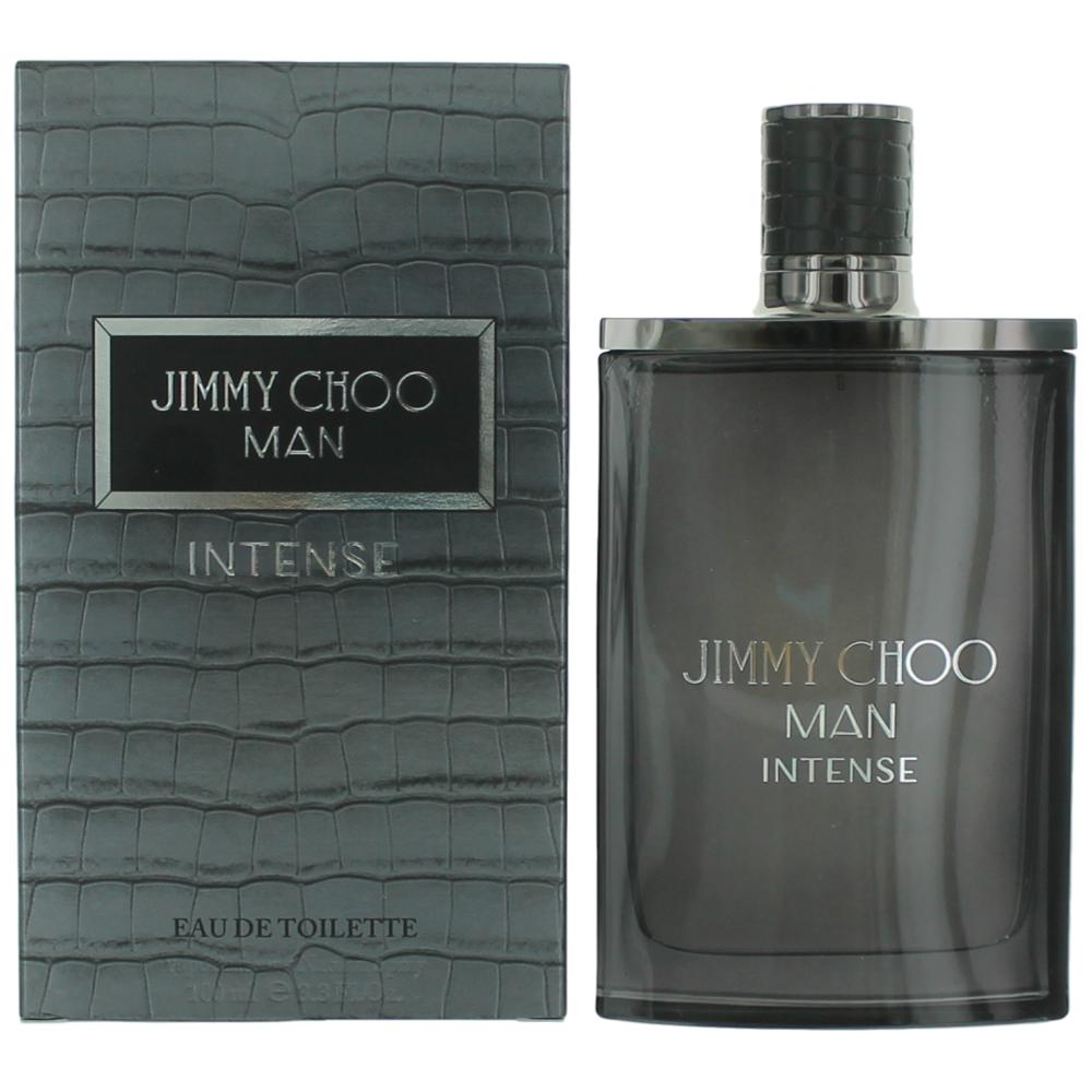 Jimmy Choo Man Intense by Jimmy Choo 3.3 oz Eau De Toilette Spray for Men