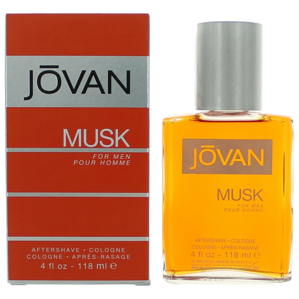 Jovan Musk by Coty 4 oz After Shave/Cologne for Men