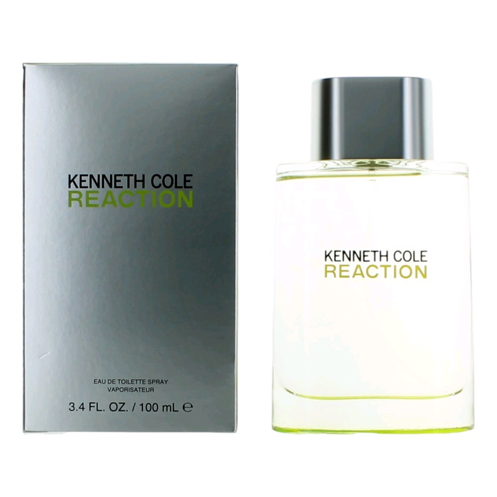 Kenneth Cole Reaction by Kenneth Cole 3.4 oz Eau De Toilette Spray for Men