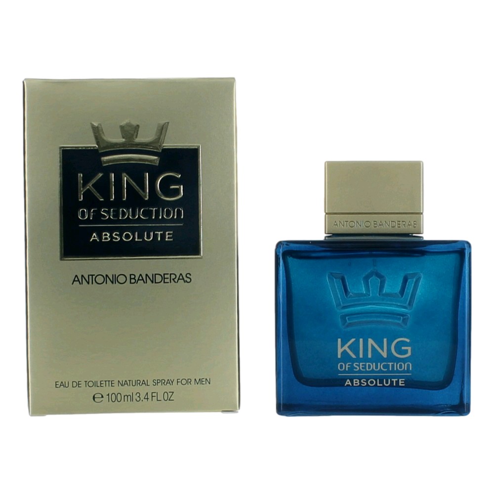 King Of Seduction Absolute by Antonio Banderas 3.4 oz Eau De Toilette Spray for Men