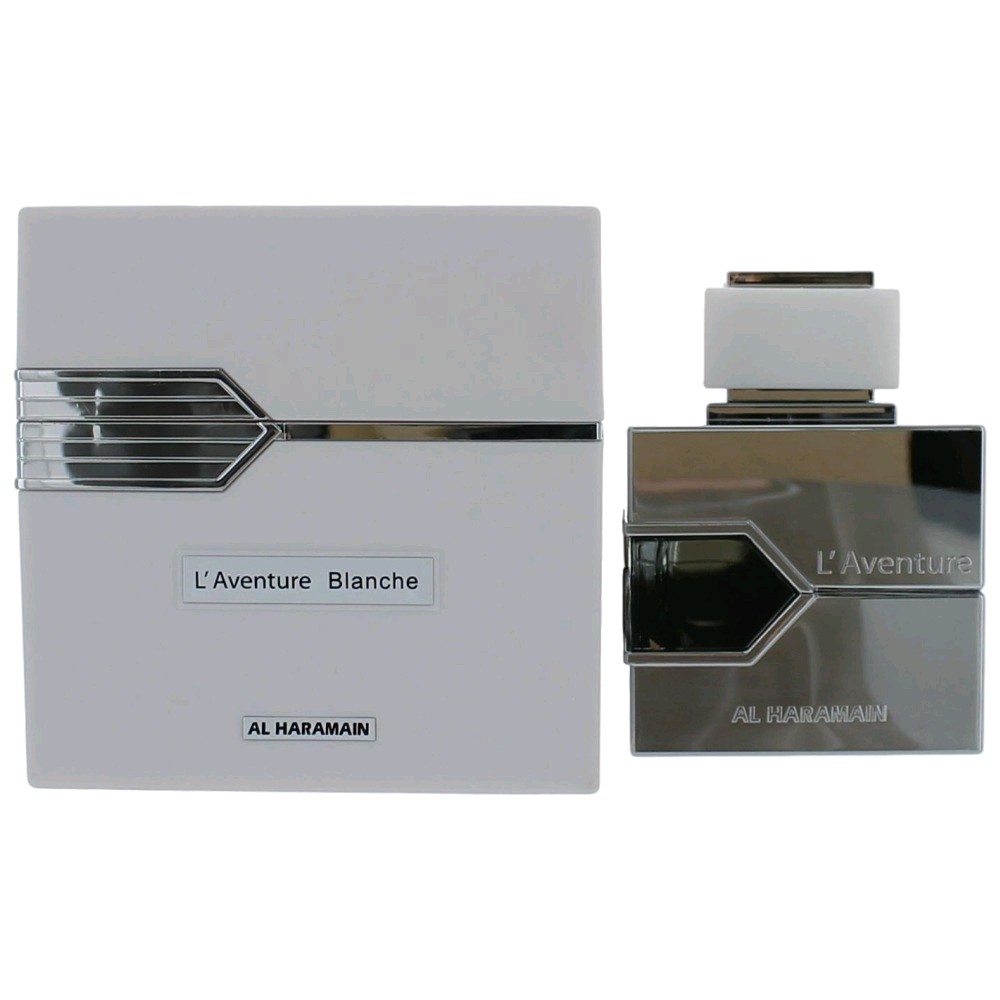 L'Aventure Blanche by Al Haramain 3.3 oz Eau De Parfum Spray for Men.