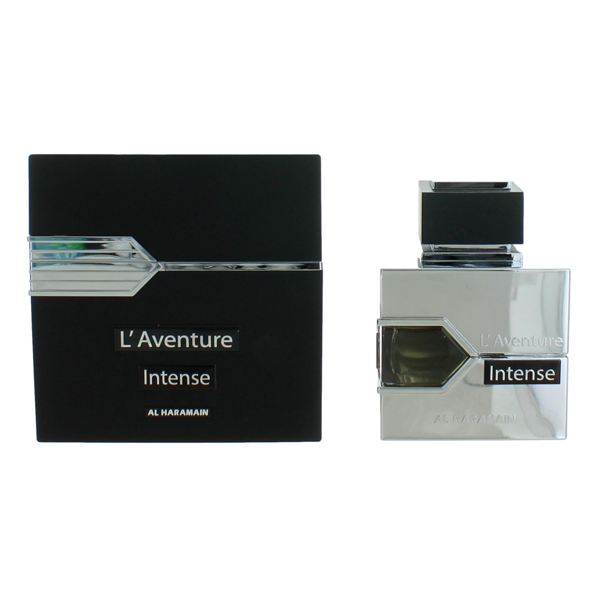 L'Aventure Intense by Al Haramain 3.4 oz Eau De Parfum Spray for Men