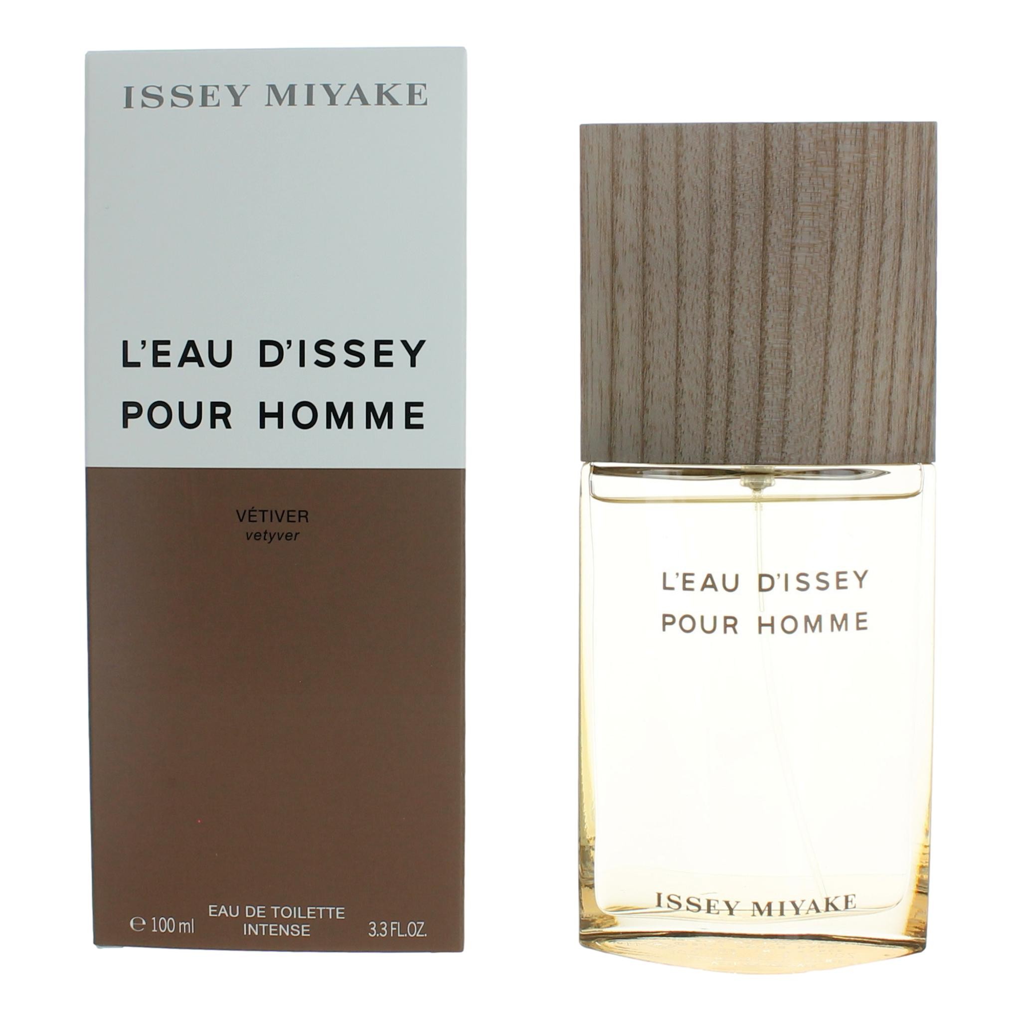 L'Eau D'Issey Pour Homme Vetiver by Issey Miyake 3.3 oz Eau De Toilette Intense Spray for Men