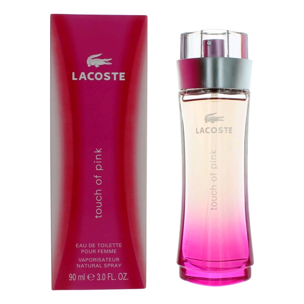 Lacoste Touch of Pink by Lacoste 3 oz Eau De Toilette Spray for Women