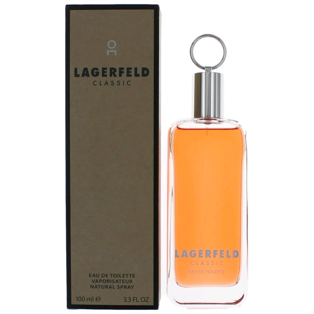 Lagerfeld Classic by Karl Lagerfeld 3.3 oz Eau De Toilette Spray for Men